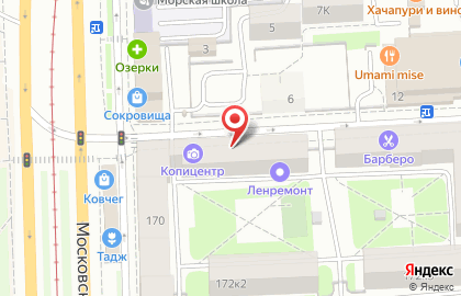 Салон оптики Здоровое Зрение на улице Решетникова на карте