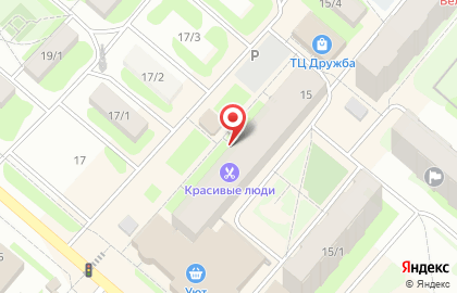Салон тканей и фурнитуры Леди на карте