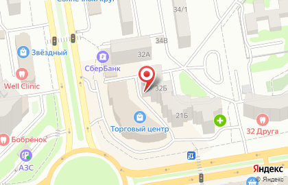 Магазин ткани и швейной фурнитуры в Ростове-на-Дону на карте