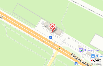 Автомойка Форпост на Московском шоссе на карте