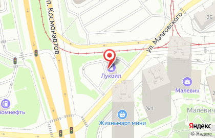 ОАО Банкомат, ФКБ Петрокоммерц на улице Маяковского на карте