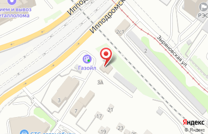 Автомагазин EuroOil в Октябрьском районе на карте