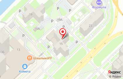 Частное охранное предприятие Рысь на улице Павловского на карте