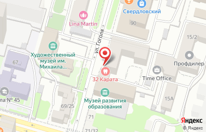 Центр независимой оценки в Кировском районе на карте