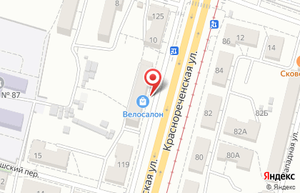 Магазин автозапчастей Техносоюз в Хабаровске на карте