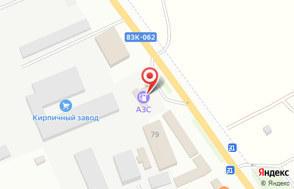 АЗС в Нальчике на карте