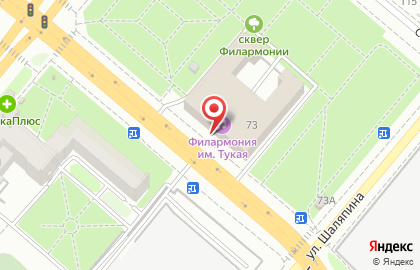 Концертный зал татарская государственная филармония им. Г. Тукая на карте