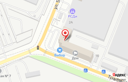 Сервисный центр АС+ на улице 50-летия Ростсельмаша на карте
