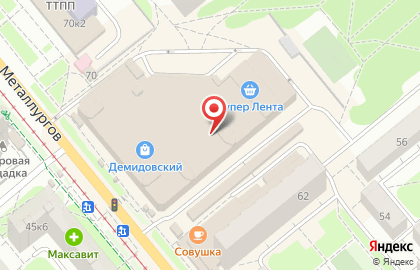 Торговая точка Ореховая лавка в Пролетарском районе на карте