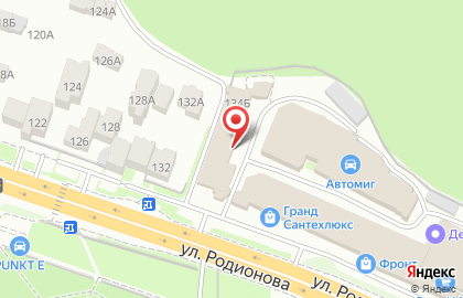 Торговая компания Танзор в Нижегородском районе на карте