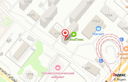 Аптека Добрый доктор на улице Менделеева на карте