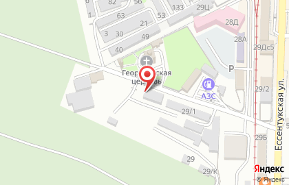 Городская похоронная служба в Пятигорске на карте