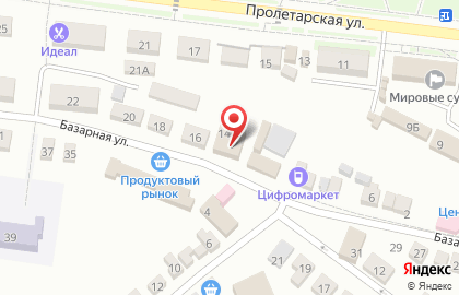 Супермаркет Магнит в Белгороде на карте