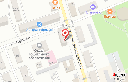 Мини-магазин Детский мир на улице 3 Интернационала на карте