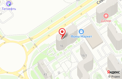ГБУЗ ГКБ №5 филиал Детской поликлиники №10 в Северном проезде на карте