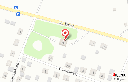 Продовольственный магазин на ул. Уньга, 2г на карте