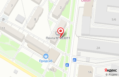 Почта России в Новосибирске на карте
