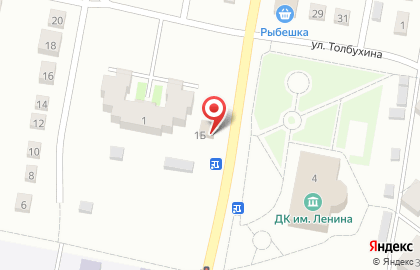 Почтовое отделение связи №19 в Ленинск-Кузнецком на карте