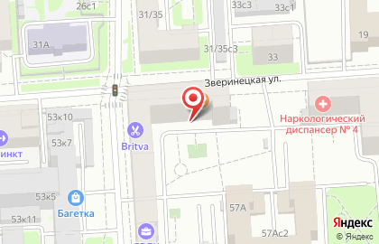Веткард на Фортунатовской улице на карте