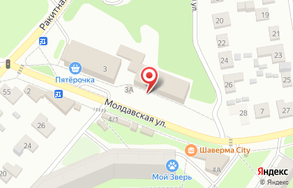 Киоск по продаже молочных продуктов в Орджоникидзевском районе на карте
