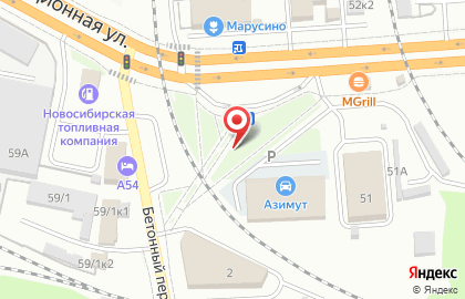 Магазин мясной продукции на площади Карла Маркса на карте