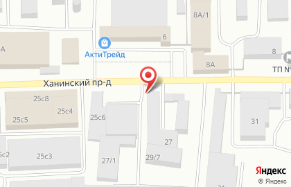 Магазин продуктов в Туле на карте