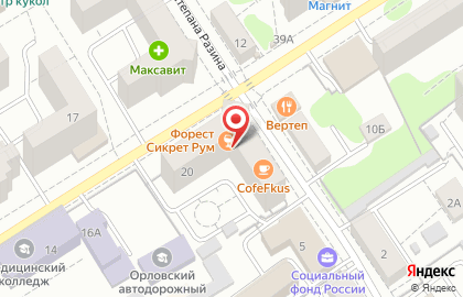 Барбершоп FRIDAY на Советской улице на карте