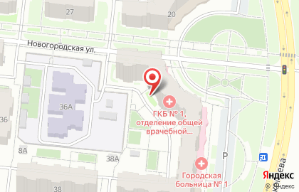 Парикмахерская Красавчики на Новогородской улице на карте