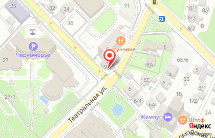 СберБанк Первый на Театральной улице, 9 на карте
