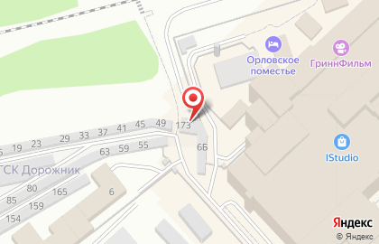 Киоск быстрого питания Русский аппетит в Заводском районе на карте