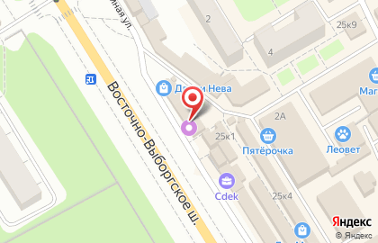 Клуб для путешественников VIP-Karta в Санкт-Петербурге на карте