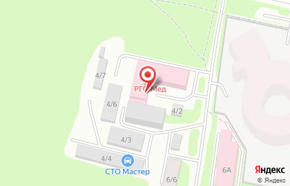 Клиника РГС-Мед на Гаражной улице на карте
