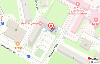 Аптека от Склада на Серпуховской улице, 6 на карте