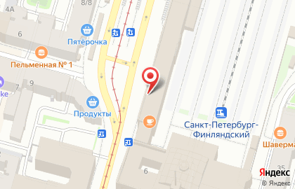 Магазин 220 Вольт в Санкт-Петербурге на карте