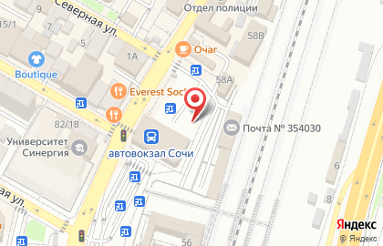 Кафе на улице Горького на карте