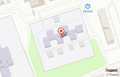 Золотая Рыбка, Детский сад # 5 Комбинированного Вида на карте