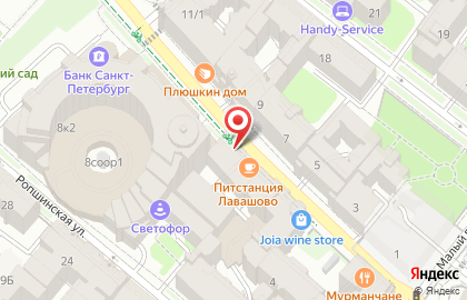 Фирменный магазин Великолукский мясокомбинат на метро Чкаловская на карте