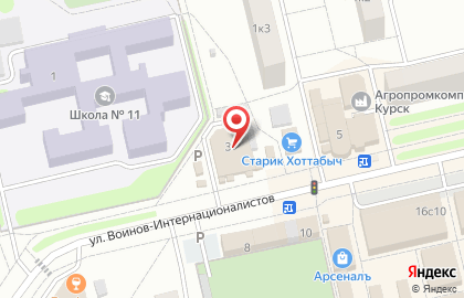 Быстрый заём в Железногорске на карте