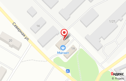 Супермаркет Магнит в Рязани на карте