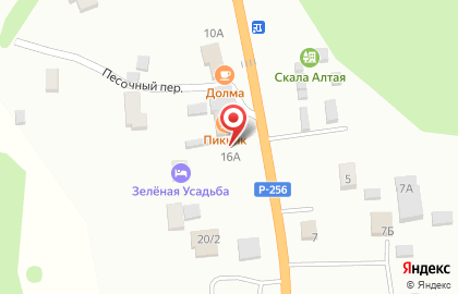 Обжорка на Чуйской улице на карте