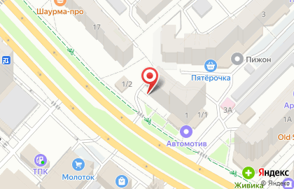Стоматология УДОТ в Центральном административном округе на карте