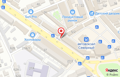 Магазин хозяйственных товаров Строитель на улице Ю.Гагарина на карте