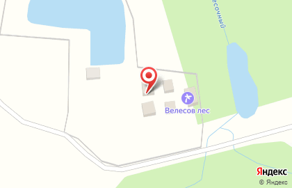 База отдыха Велесов Лес на карте