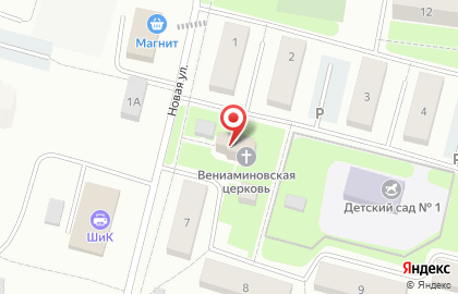 Храм в честь священномученика Вениамина, митрополита Петроградского и Гдовского на карте