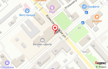 Телекоммуникационная компания ТТК на Октябрьской улице на карте