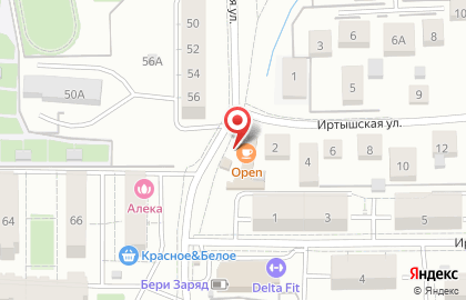 Магазин овощей и фруктов в Московском районе на карте