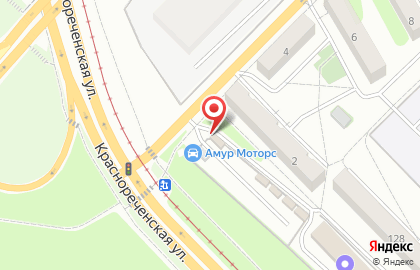 Автомойка в Хабаровске на карте