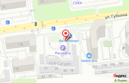 АЗС в Белгороде на карте