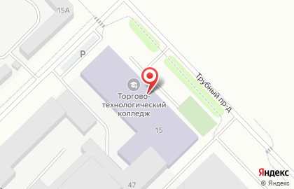 Торгово-технологический колледж на карте