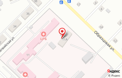 Прокопьевская районная больница на Образцовой улице на карте